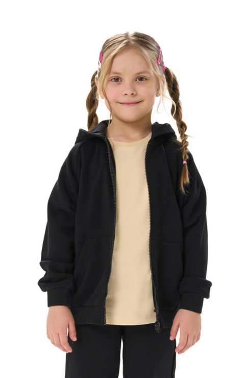 Толстовка на молнии с капюшоном "Тайху"