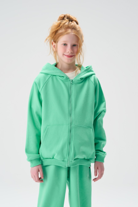 Толстовка на молнии с капюшоном "Тайху"