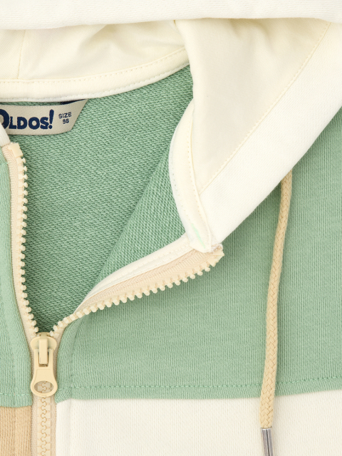 Толстовка на молнии с капюшоном "Лика"