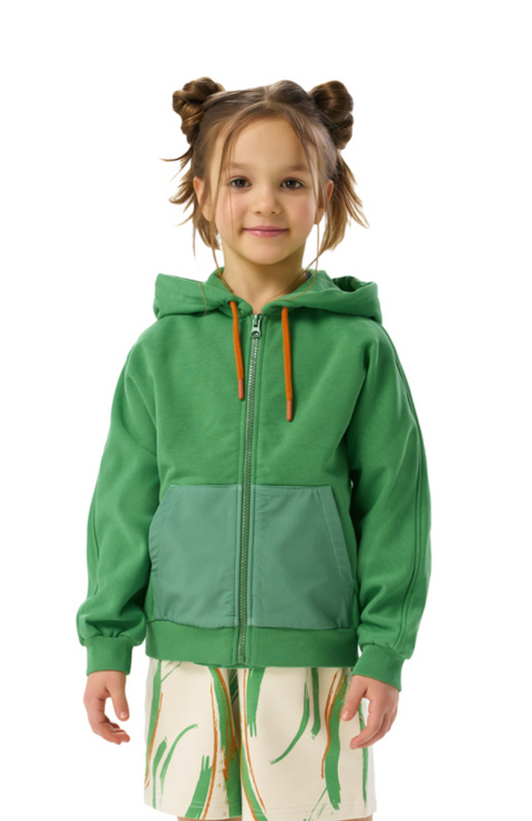 Толстовка на молнии с капюшоном "Майз"