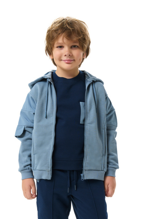 Толстовка на молнии с капюшоном "Фром"