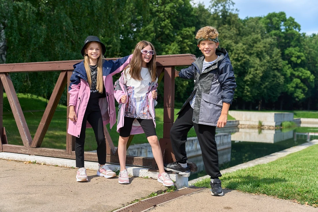 Коллекция ВЕСНА 2023 - Ветровки на детях