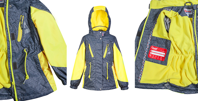 Резинки и утяжки на ветровке