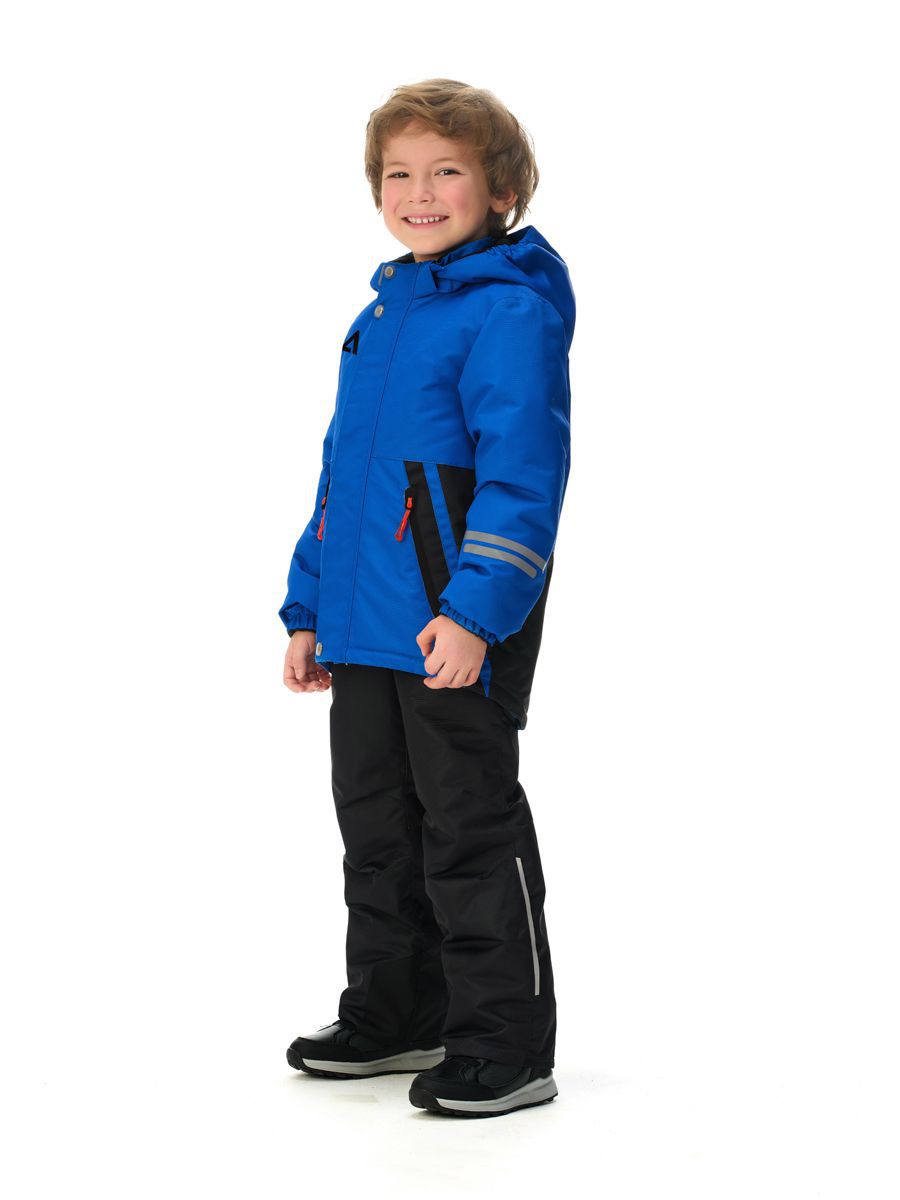 Костюм (куртка + брюки) Дейв, синий черный