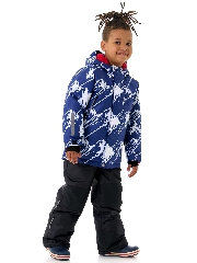 синий белый