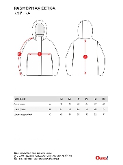Таблица размеров одежды