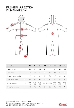 Таблица размеров одежды