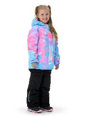 голубой розовый черный