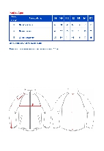 Таблица размеров одежды