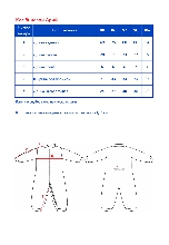 Таблица размеров одежды