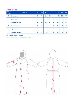 Таблица размеров одежды