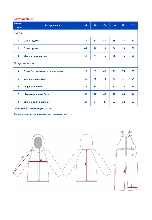 Таблица размеров одежды
