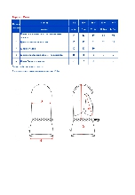 Таблица размеров одежды