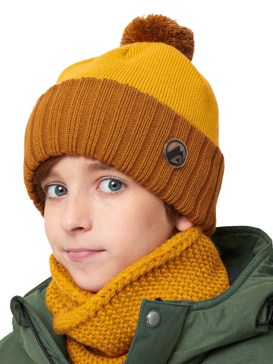 

Шапка без утеплителя д/мал. Тирил, Охра