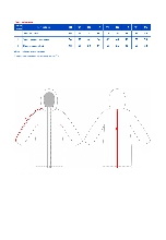 Таблица размеров одежды