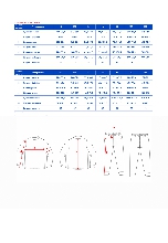 Таблица размеров одежды