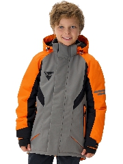 серый абрикосовый