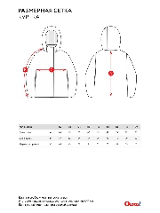 Таблица размеров одежды