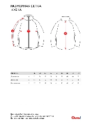 Таблица размеров одежды