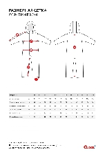 Таблица размеров одежды