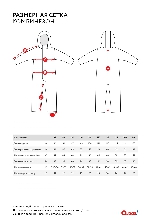 Таблица размеров одежды