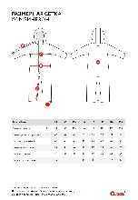 Таблица размеров одежды