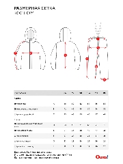 Таблица размеров одежды