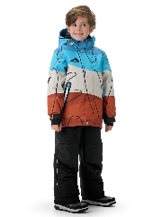 тыквенный голубой черный