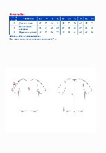 Таблица размеров одежды