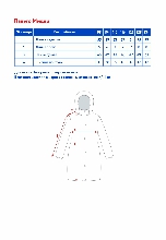 Таблица размеров одежды