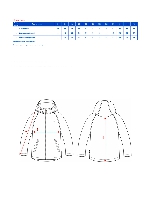 Таблица размеров одежды