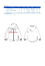 Таблица размеров одежды