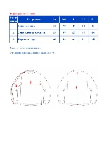Таблица размеров одежды