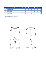 Таблица размеров одежды
