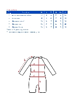 Таблица размеров одежды
