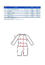 Таблица размеров одежды