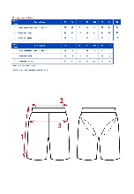 Таблица размеров одежды