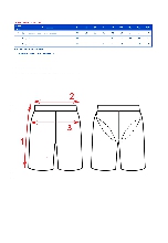 Таблица размеров одежды