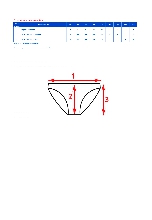 Таблица размеров одежды