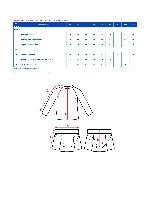 Таблица размеров одежды