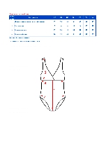 Таблица размеров одежды