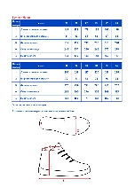 Таблица размеров одежды