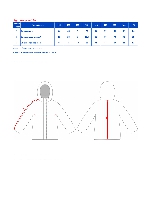 Таблица размеров одежды