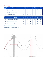 Таблица размеров одежды