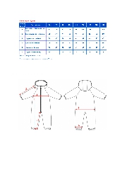 Таблица размеров одежды