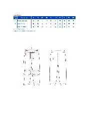 Таблица размеров одежды