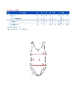 Таблица размеров одежды