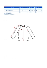 Таблица размеров одежды