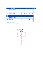 Таблица размеров одежды