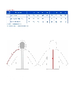Таблица размеров одежды